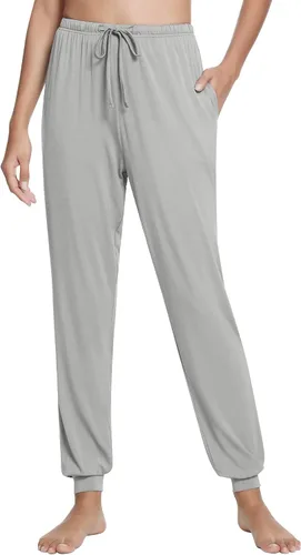 Vista 2 de NACHILA Women's Lounge Pants - Viscose Made from Bamboo, Stretchy Sweatpants Comfy Joggers Soft Pj Bottom