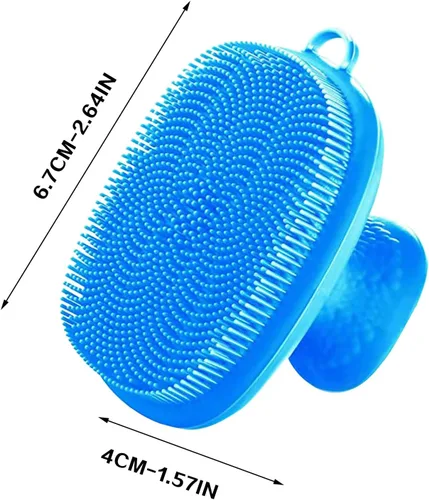 Vista 7 de SKVLF Limpiador facial de silicona, limpiador facial, exfoliante facial de silicona, cepillo de limpieza facial de silicona para mujeres y hombres