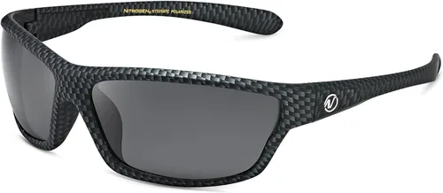 Vista 68 de Nitrogen Gafas de sol deportivas polarizadas envolventes para hombres y mujeres, UV400, para conducir, pescar, correr, gafas de sol