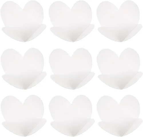 Vista 9 de DOITOOL Papel de envoltura de trufas, 200 piezas de papel de chocolate, forros de trufas de caramelos, envoltorios para magdalenas para cumpleaños