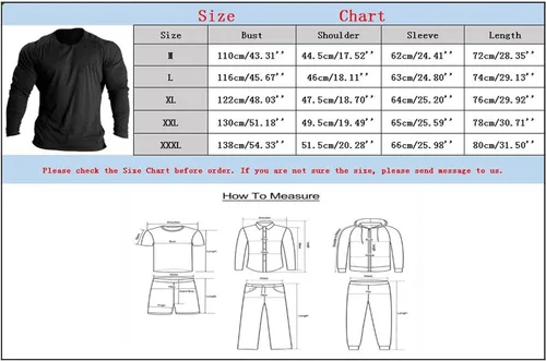 Vista 2 de Men's Tshirts Crew Neck Casual Long Sleeve Classic Fit Workout Thermal Tees Trendy True Comfort Tops