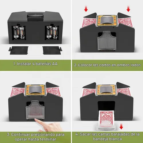 Vista 4 de Feierya - Baraja automática de cartas para juegos de cartas