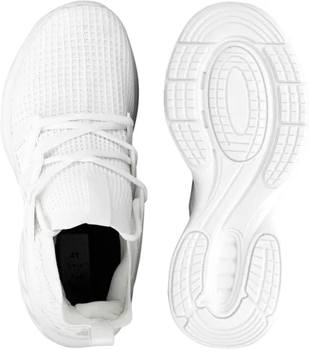 Vista 4 de Pujcs - Zapatos deportivos para caminar para hombre, antideslizantes, transpirables, ligeros, atléticos, para gimnasio, tenis y correr