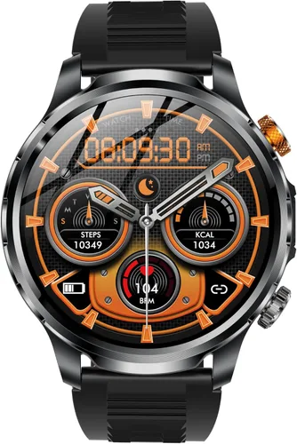 Vista 9 de Military Smart Watches for Men, 1.91" Men's Smart Watch with 1000mAh/5 ATM Waterproof/LED Flashlight/110+ Sport Modes/Heart Rate/SpO2/Sleep Monitor