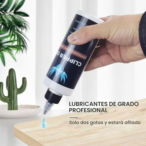 Vista 5 de Aceite de cortadora premium, aceite lubricante para afeitadora