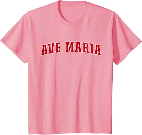 Vista 52 de Ave Maria FL Florida - Camiseta, Negro