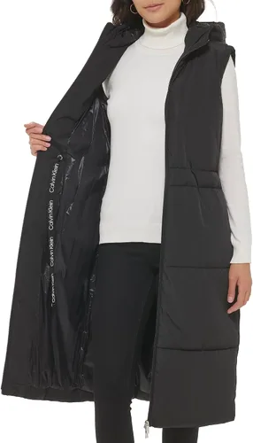 Vista 5 de Calvin Klein Chaleco cómodo y ligero para mujer