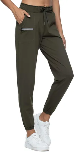 Vista 117 de Kcutteyg - Pantalones deportivos con bolsillos para mujer, diseño suave, ligero y de secado rápido, para entrenamiento, gimnasia, yoga y correr
