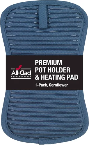 Vista 36 de All-Clad Soporte para ollas y almohadilla caliente: resistente al calor hasta 500 grados, 100% algodón, almohadilla caliente de 10 x 6.25 pulgadas