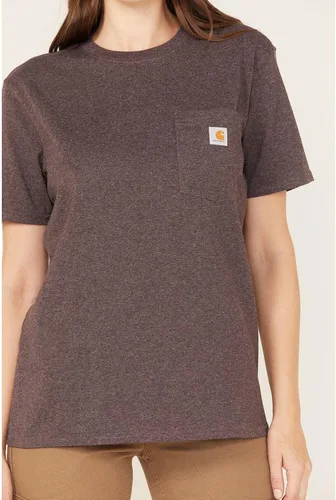 Vista 3 de Carhartt Women's Loose Fit Heavyweight Short-Sleeve Pocket T-Shirt