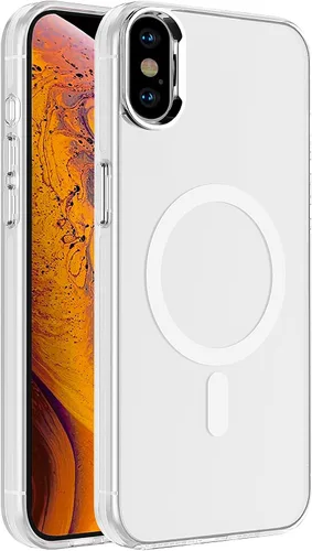 Vista 69 de S. Tedazo Funda magnética para iPhone 7/8 Plus (5.5 pulgadas) compatible con MagSafe, [no amarillenta] delgada, a prueba de golpes, funda para Negro
