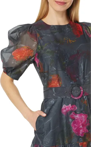 Vista 3 de Ted Baker Tatya - Mini vestido de manga abombada