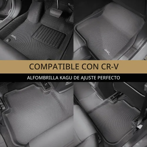 Vista 2 de 3D MAXpider Alfombrillas Kagu compatibles con Honda CR-V 2023-2026
