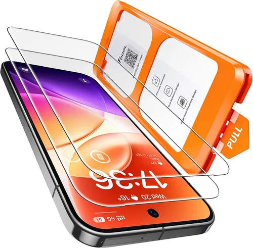 Vista 6 de TOCOL Protector de pantalla para iPhone X [grado militar inastillable] Protector de pantalla de vidrio templado HD de cobertura completa