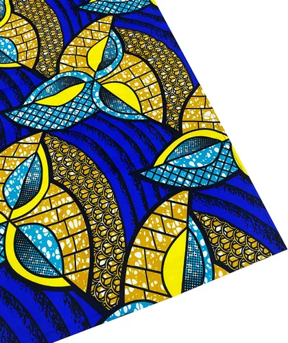 Vista 2 de Bufanda de diadema estilo Ankara estilo turbante Kente con estampado africano