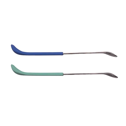 Vista 3 de Nuby Cucharas de alimentación seguras y calientes 2 en 1 (paquete de 8) cucharas para bebés de 6 meses en adelante, color azul y aguamarina