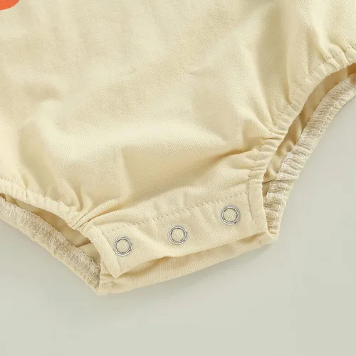 Vista 6 de Wytyjxccyy Traje de Halloween para bebé recién nacido, con cuello redondo, overisized, mameluco para otoño e invierno