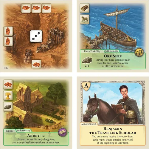 Vista 3 de Juego de mesa Rivals for Catan Deluxe (idioma español no garantizado).