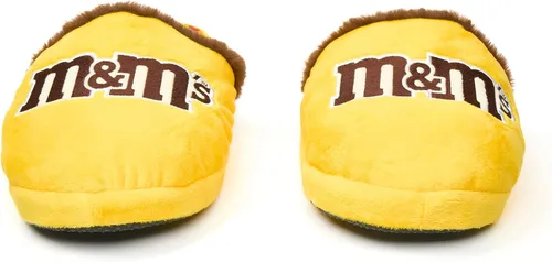 Vista 3 de Odd Sox Pantuflas peludas de caramelo para hombres y mujeres - Zapatos de casa de felpa suave, idea de regalo acogedora para los amantes de los M &