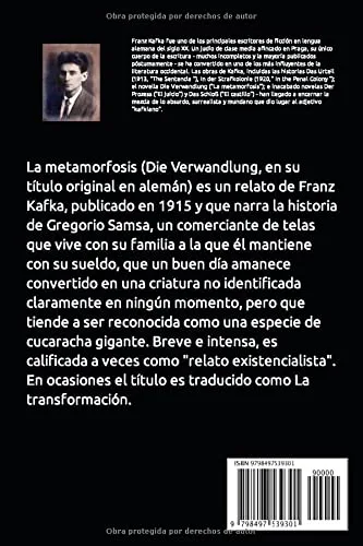Vista 2 de La metamorfosis ilustrada Spanish Edition