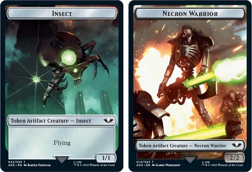 Vista 6 de Magic: The Gathering Universes Beyond: Warhammer 40,000 Mazo Commander – Dinastías Necron