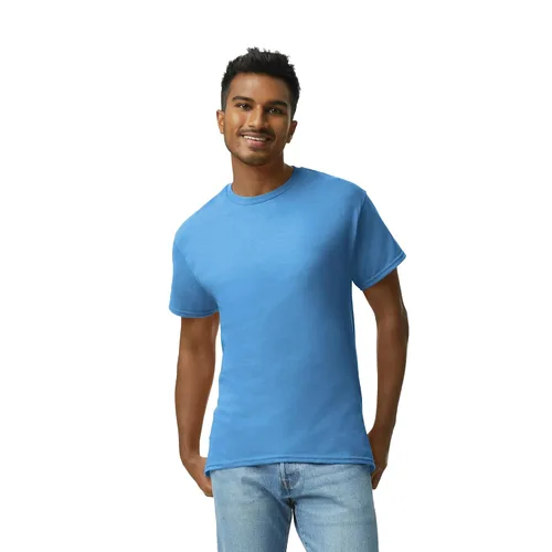 Vista 2 de Gildan Ultra Cotton - Camiseta de algodón para hombre, estilo G2000, multipack, Carolina Blue (paquete de 2), 3XL