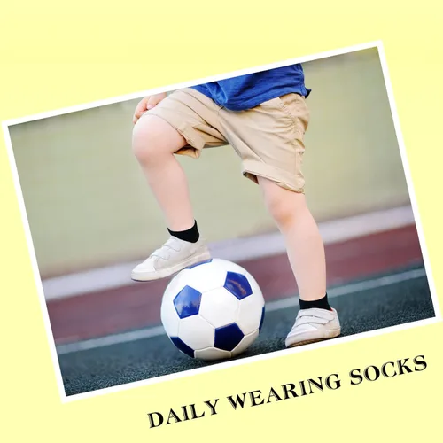 Vista 5 de Jamegio Calcetines deportivos de tobillo para niños 12 pares de calcetines deportivos para niños de 3 a 10 años