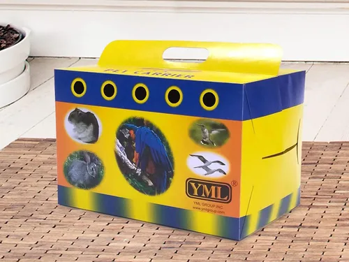 Vista 2 de YML Porta cartón para animales pequeños o pájaros, grande, lote de 100