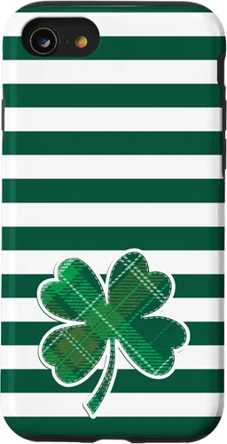 Vista 18 de Funda de trébol verde para iPhone 16 Día de San Patricio