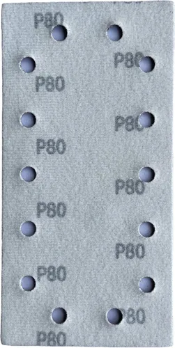 Vista 4 de Steel Force Papel lijadora de hojas de 9 × 4.5 pulgadas grano 80, 25 piezas/paquete