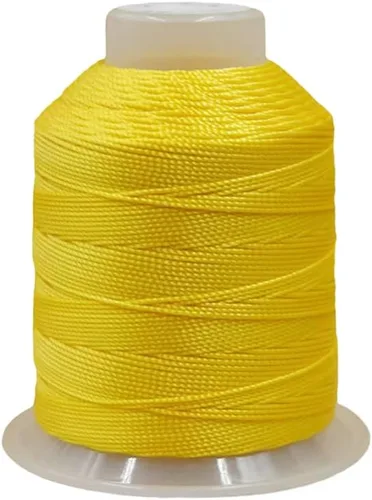 Vista 14 de Cuerda de seda torcida de poliéster de 0.039 in, 240 yardas, hilo de 3 capas para manualidades, macramé, colgantes, joyas, pulseras de la amistad