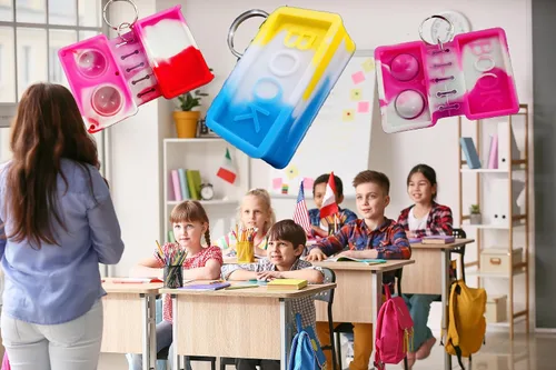 Vista 6 de Paquete de 20 mini libros surtidos de juguetes para la ansiedad para niños, niños, aula, estudiantes, regalos de profesores, fiestas de cumpleaños