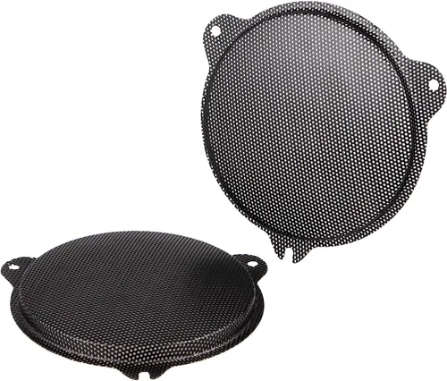 Vista 6 de SHMT - Parrillas de altavoz de malla frontal de repuesto, carenados de murciélago para Harley Street Glide Electra Glide Ultra Limited Tri Glide