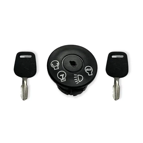 Vista 4 de VIRTIONZ MWIRE - Interruptor de encendido con dos llaves, 4 posiciones, 7 terminales, compatible con Husqvarna Craftsman Dixon Cub Cadet 532175566