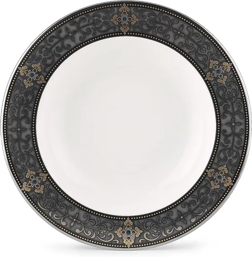 Vista 2 de Lenox Vintage Jewel Rimmed, Tazón de pastasopa, BLANCO