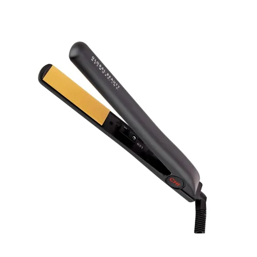 Vista 2 de CHI Plancha plana de cerámica original para alisar el cabello, alisador de cabello modelo profesional de salón y spray de protección térmica