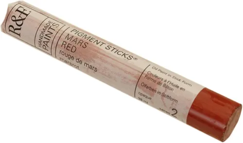 Vista 80 de R&F Handmade Paints - Pigmento profesional al óleo en barra, naranja lizarina, 6.4 fl oz