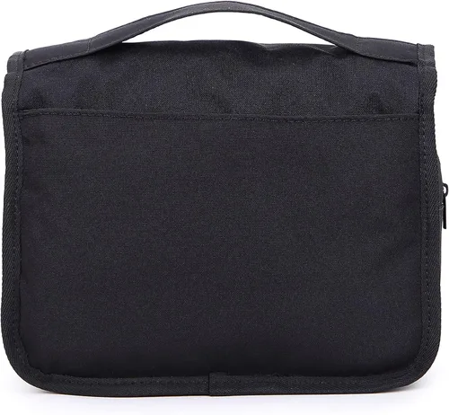 Vista 3 de Sechunk Neceser de maquillaje resistente al agua, bolsa de cosméticos organizador de viaje para accesorios, bolsa de viaje con gancho para colgar