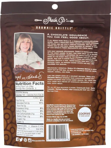 Vista 2 de JYCONVSTO97 Brownie Brittle, chispas de chocolate, 5 onzas (paquete de 2) _AB