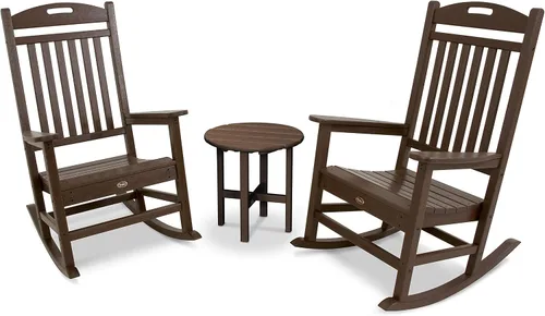 Vista 11 de Trex Polywood - Juego de 3 piezas para muebles de exterior, color negro carbón Negro (Charcoal Black)