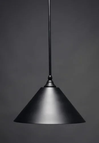 Vista 162 de Toltec Lighting Tallo Colgado Mini colgante, acabado de cobre negro, 3.5" cuadrado humo burbuja vidrio