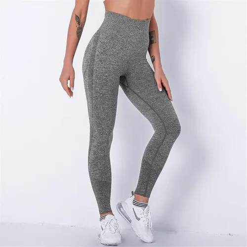 Vista 2 de TRENIS Leggings de yoga para mujer, leggings de entrenamiento sin costuras, leggings de levantamiento de glúteos para gimnasio