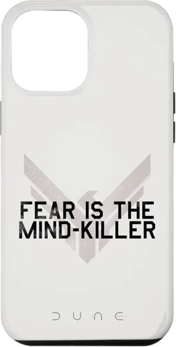 Vista 14 de iPhone 16 Pro Dune (2021) - El miedo es el asesino de la mente - Carcasa blanca Atreides