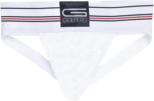 Vista 2 de GOLBERG G Ropa interior para hombre - Soporte atlético - Correa para adultos y jóvenes Negro (paquete individual)