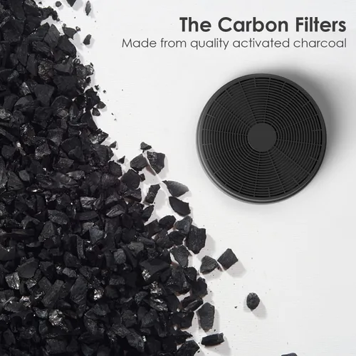 Vista 5 de CF005 Filtros de carbón para campana extractora de pared SOONYE Modelo: SOP (B)07-30/36, SOP (B) 13-24 (paquete de 2)
