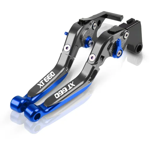 Vista 15 de NIKKHO Palanca de embrague de freno para YA & MAHA XT660 XT660R XT660X Tenere XT 660 2004-2011 Palancas de embrague de freno manija de embrague