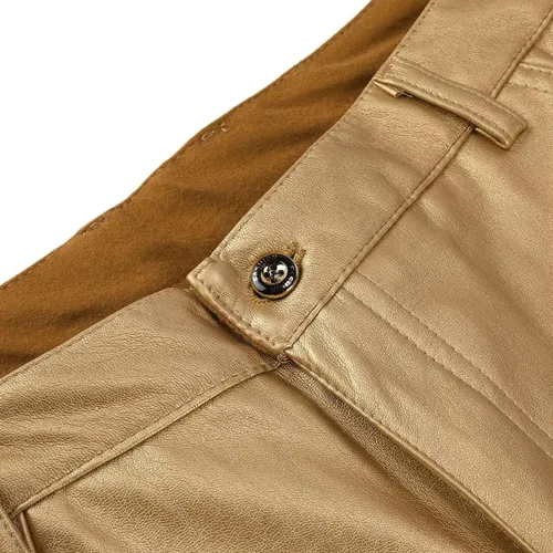Vista 3 de Boyland Pantalones de traje de pierna recta para hombre, estilo casual, para discoteca