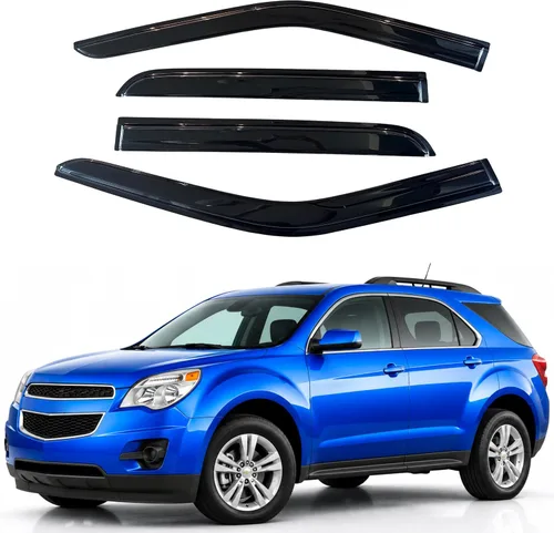 Vista 8 de Visera de ventana IG para Ford Focus Sedán y Hatchback 2012-2018, Protector de ventana lateral para lluvia y viento estilo Mugen, extra duradero