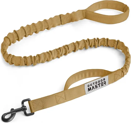 Vista 24 de Correa de cuerda elástica para perros Outdoormaster; para mayor seguridad y comodidad de su perro., M