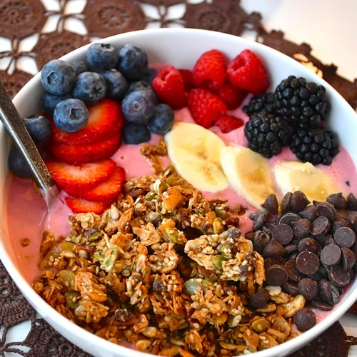 Vista 2 de Grandy Organics Chocolate oscuro y coconola - Granola orgánica certificada sin cereales - 0.27 oz de proteína - Sin gluten, sin OMG, vegano y paleo